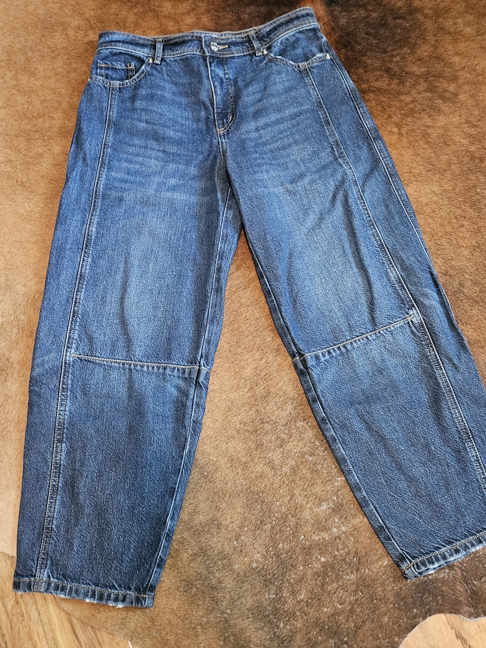 Ann Taylor LOFT  Soft Barrel Jeans 4 Petite/Short